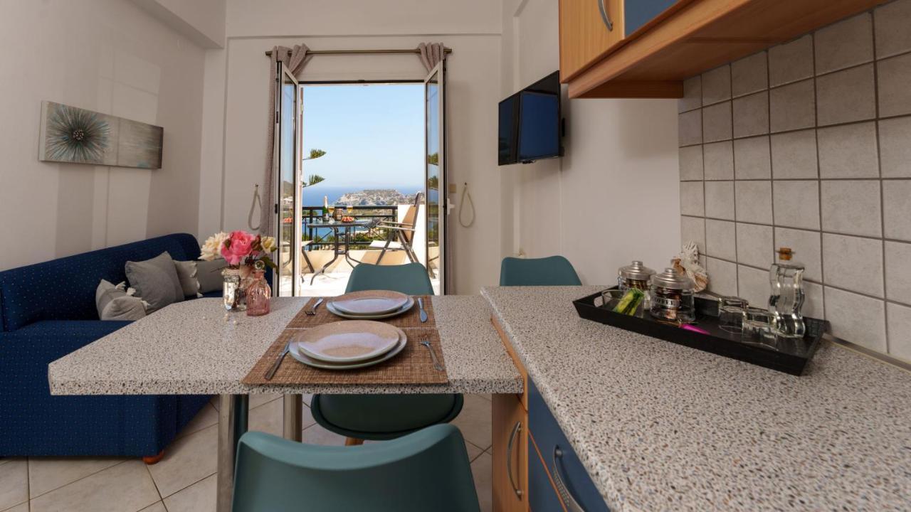 Fnk Apartments With Sea View Agia Pelagia Екстериор снимка