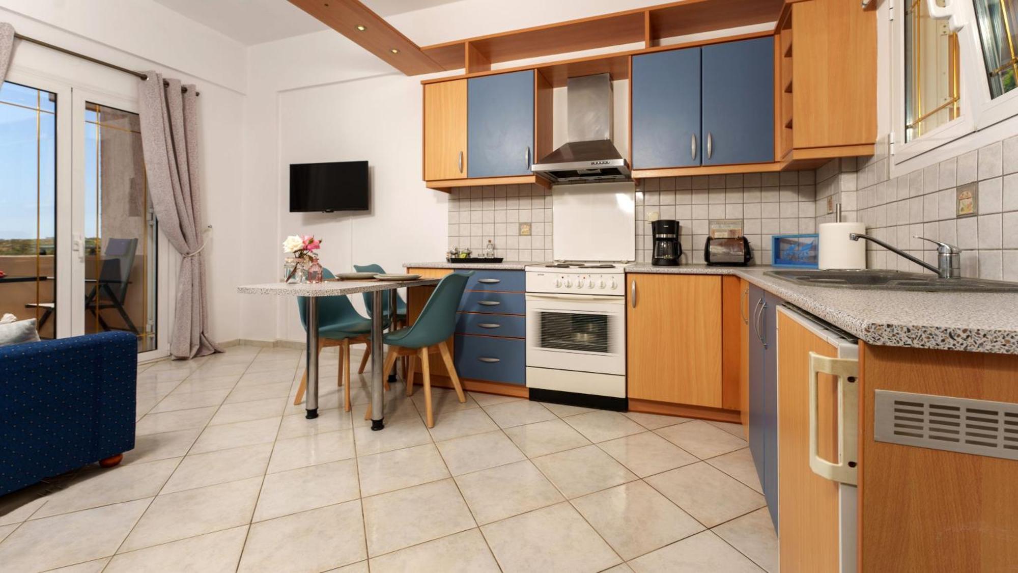 Fnk Apartments With Sea View Agia Pelagia Екстериор снимка