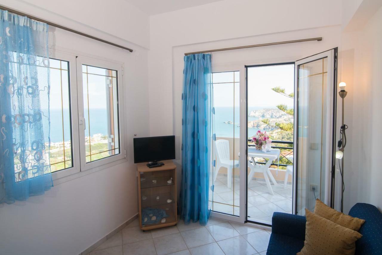 Fnk Apartments With Sea View Agia Pelagia Екстериор снимка
